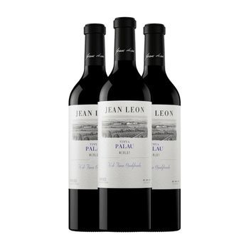 Jean Leon Vino Tinto Vinya Palau Penedès Crianza 75 Cl 14.5% Vol. (pack De 3 Unidades)