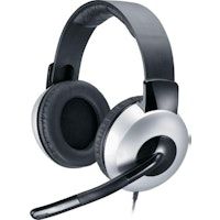 genius hs-05a binaural diadema negro plata auricu