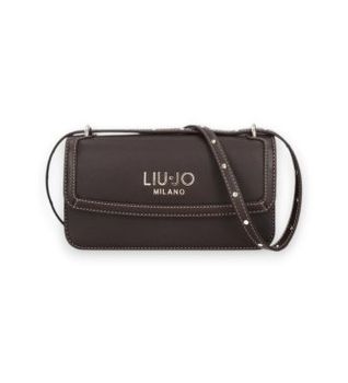 Liu Jo para mujer. AF6073-E1120 Bolso Cross Over Deep marrón (OSFA), Casual, Poliéster