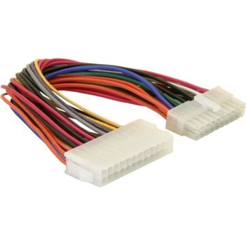 Cable de transmisión DeLock 65606 adaptador ATX 24 pines hembra a 20 pines macho 11 cm