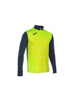 sudadera sin capucha joma elite viii hombrenino marino amarillo fluor
