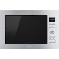smeg smeg fmi425x microondas integrado microondas con g