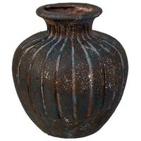 jarron envejecido marron oscuro285x285x305h cm