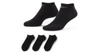 calcetines  x3  nike everyday cushioned negro unisex