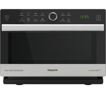 HOTPOINT MWH 338 SX Combination Microwave - Black, Stainless Steel