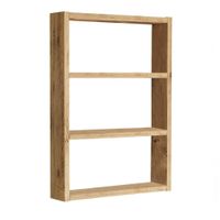 estanteria de pared con 3 estantes h60 cm - efecto