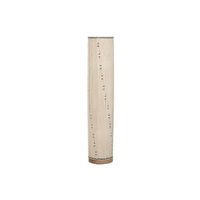 lampara pie algodon rafia 25x25x125 nudo natural