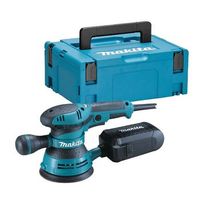 lijadora rotorbital makita 300w o125 mm  1 mak-pac caja recoge polvo - bo5041j
