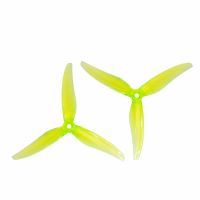 6 pares de helices de triple hoja de 51x31 51310 de gemfan fury de 51 pulgadas con agujero de 5 mm para drone rc de