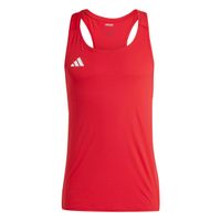 adidas adizero essential camiseta de running hombres-rojo