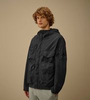 cp company para hombre 20cmow013a005991g chaqueta nylon goggle negro s casual poliamida