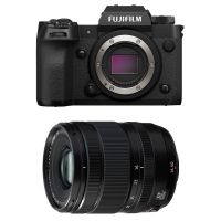 camara mirrorless fujifilm x-h2 402 mp 8k wifi 16-50mm bluetooth estabilizacion