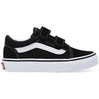 vans deportivas moda kids old skool v - blacktrue white para nina