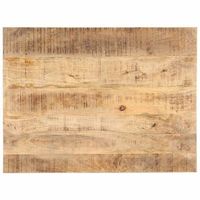 superficie de mesa madera maciza de mango 25-27 mm 70x60 cm vidaxl