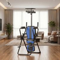 tabla de inversion plegable sportnow 161x69x146 cm azul