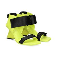 united nude sandalias con tacon mujer - verde talla 37