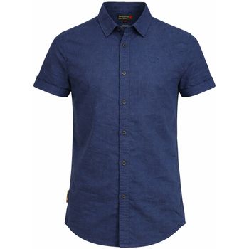 Norlund Camisa manga corta Cran Linnen Shirt para hombre