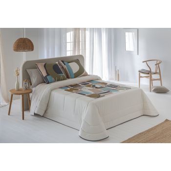 Colcha Bouti Modelo Vita Jvr 205x270 Para Cama 105 Cm.
