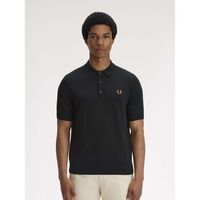 fred perry tops y camisetas fp cotton knitted shirt para hombre
