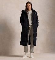 polo ralph lauren para mujer 211941005002 abrigo de plumon con capucha l negro casual algodon