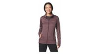 chaqueta polar columbia park view para mujer morado