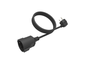 Alargador - ISY IPX-1230-B, 3m, Compatibilidad Universal, Negro