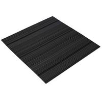 azulejo de alfombra raya gris claro 50 x 50 cm 36 uds vidaxl
