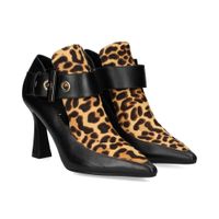 lodi botines con tacon mujer - negro talla 39