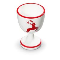 gmundner ceramica ciervo rojo rubi huevera h 75cm
