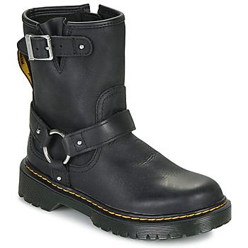 Dr. Martens Botines Genaya Black Wyoming para niña