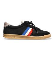 serafini para hombre ai26ufg5 zapatillas de ante flat gold negro 45 plano cordones casual