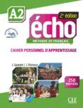 echo 2eme ed. a2 1º bachillerato cahier+cd+corriges