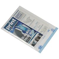 postsafe lightweight c4 peel and seal polythene envelope clear pack of 250