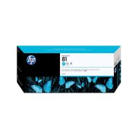 cartucho de tinta cian hp 81 680 ml para impresoras hp designjet