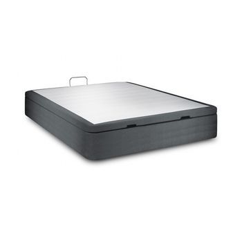 Base De Cama Con Almacenaje Plegable Milano  Anthacite  200 X 135 Cm
