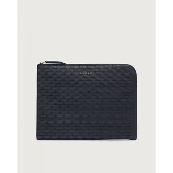 Orciani Bolso P00734 CHEVRETTE WOVEN - PORTADOCUMENTI-BLU para hombre