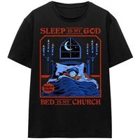 steven rhodes camiseta sleep is my god para hombre