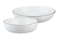 frutero o29cm et o335cm - 2 piezas - blanco nieve