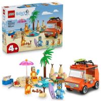 set de construccion lego bluey 11202 excursion familiar a la playa 133 piezas