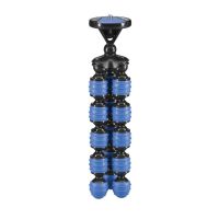 tripode cullmann alpha 350 movil compacto aluminio rotula azul 23 cm