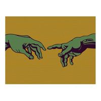 papel pintado 3d - green touch 400x309 cm