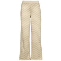 guess pantalon chandal maya 4g wide leg para mujer