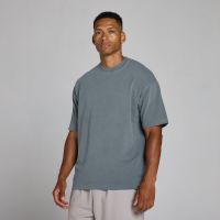 mp mens washed oversized t-shirt - future blue - xl