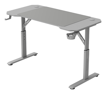 MESA MARS GAMING MGD ERGO 120 REGULABLE EN ALTURA TABLERO BLANCO 120x60 CHASIS DE ACERO ALF. XXL