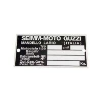 placa de bastidor moto guzzi 850 le mans