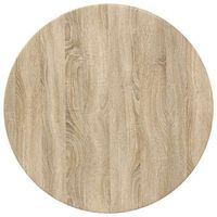 encimera o 70 x 15 cm redondo madera de ingenieria vidaxl