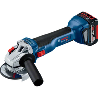 amoladora angular bosch gws 18v-10 2x5ah l-boxx