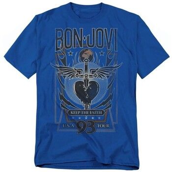 Bon Jovi Camiseta Keep The Faith para hombre