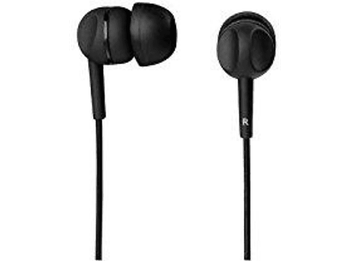 Auriculares de botón - Thomson EAR3005BK, Reducción ruido, Teclas, Negro