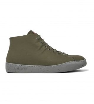 Camper para hombre. K300270-014 Zapatillas Peu Touring verde (40), 1 a 3cm, Cordones, Casual, Poliéster reciclado